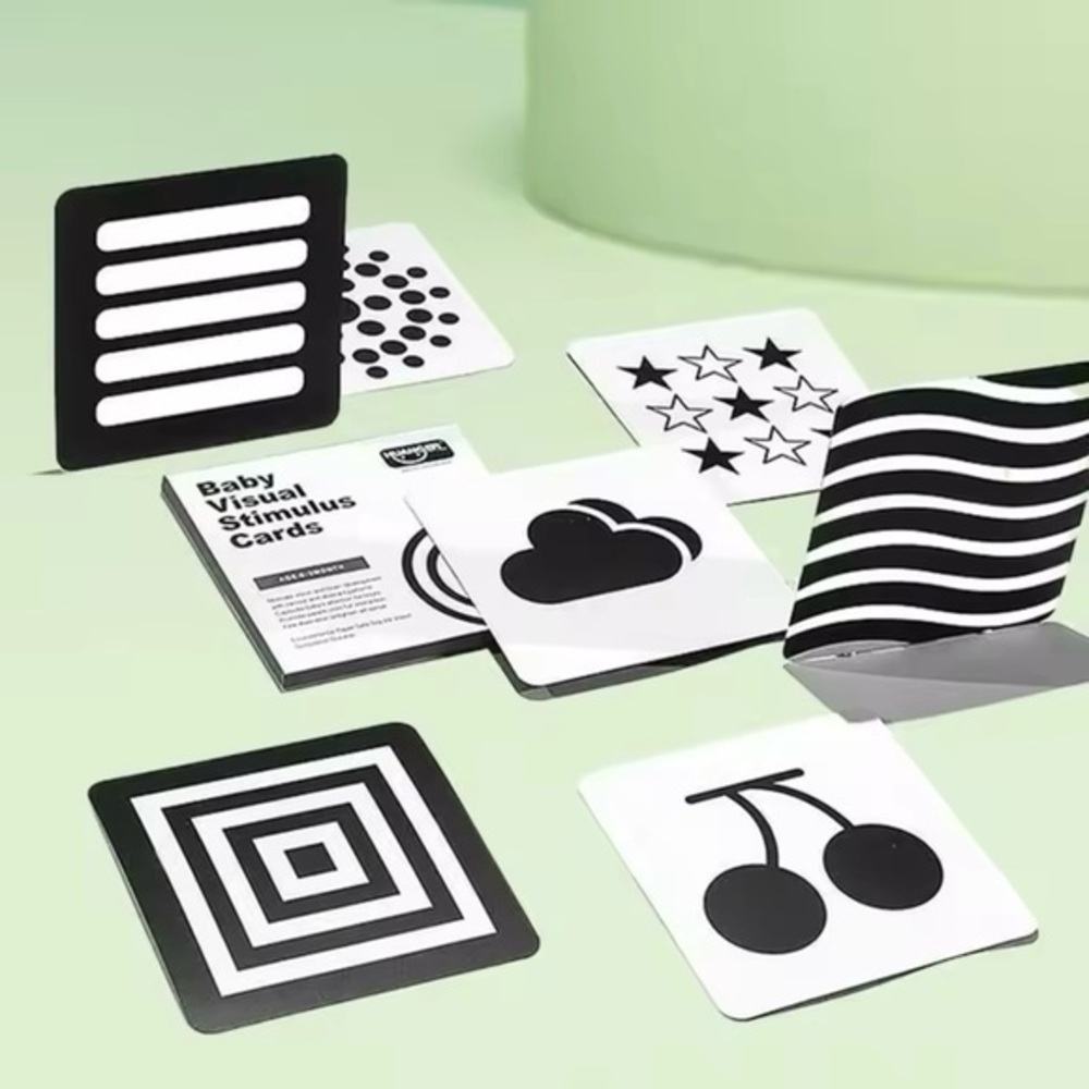 New Visual stimulation cards for newborn baby